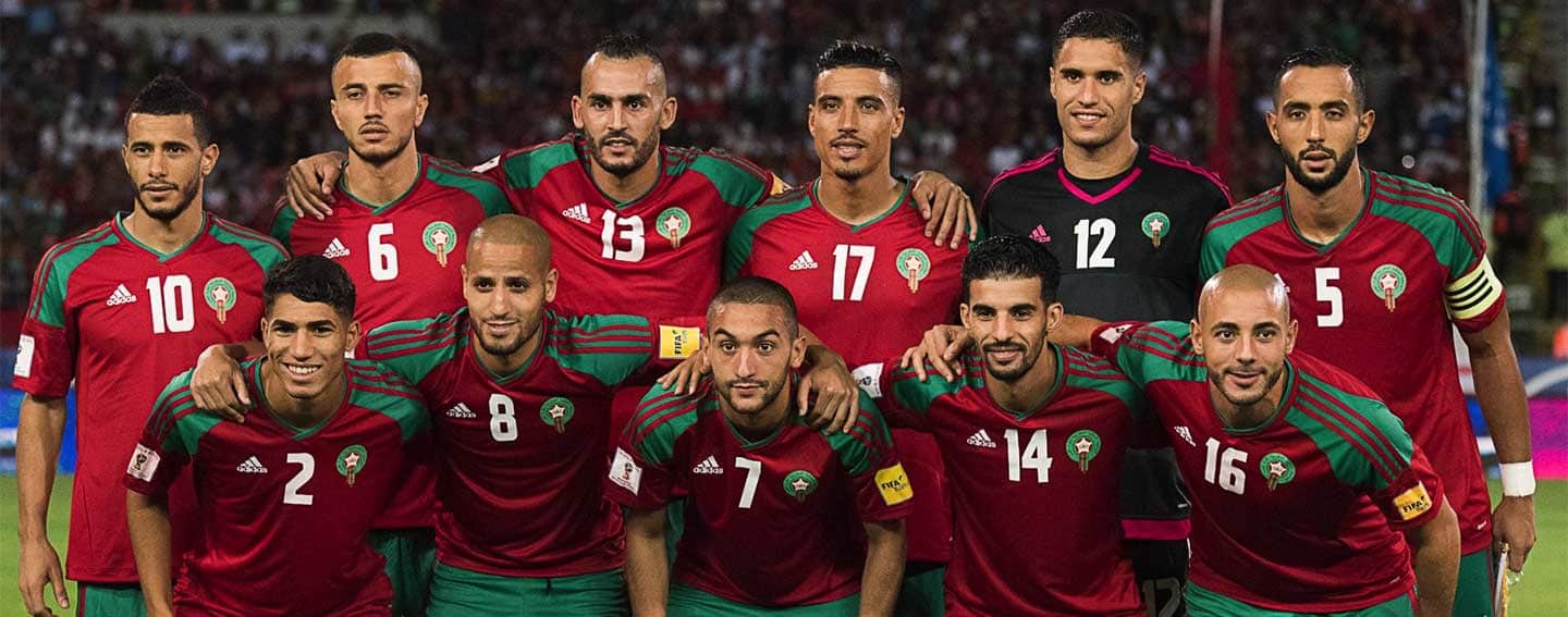team photo for Morocco