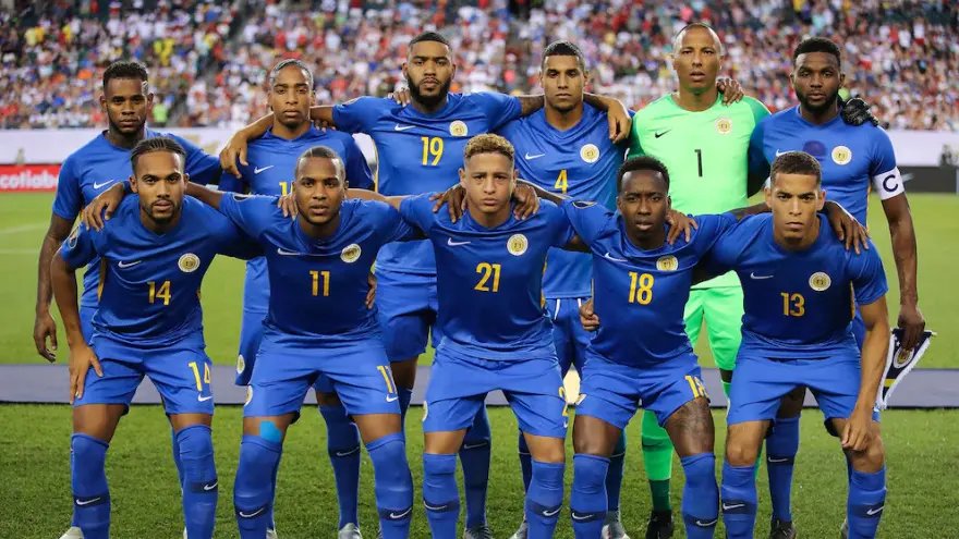 team photo for Curacao