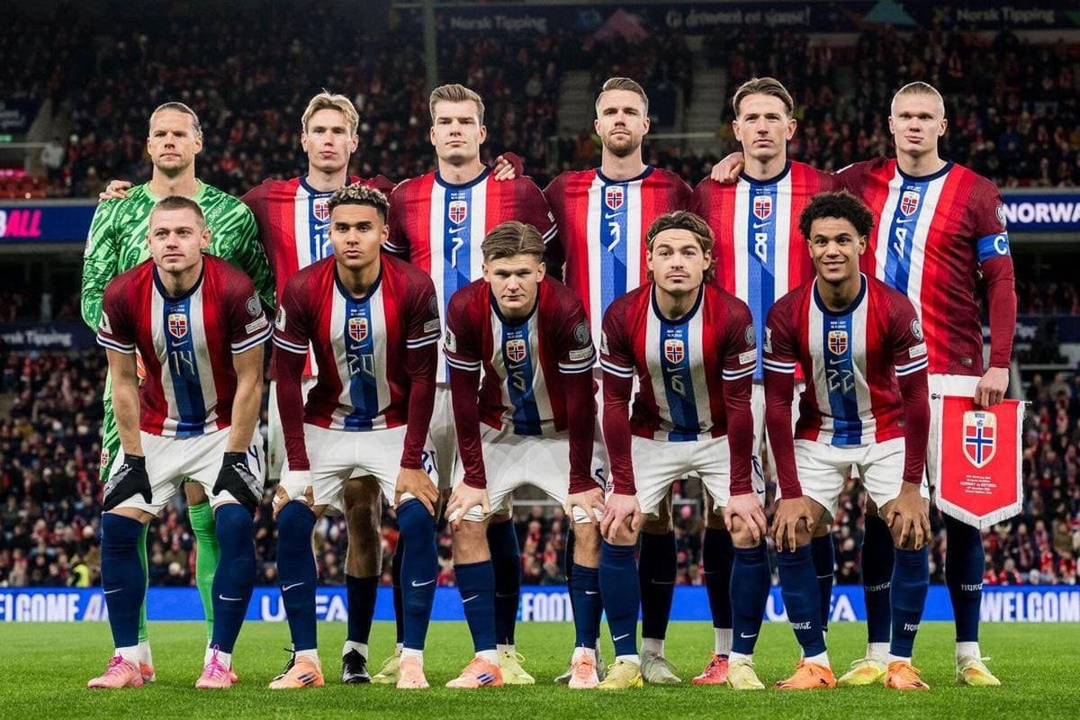 team photo for Norway