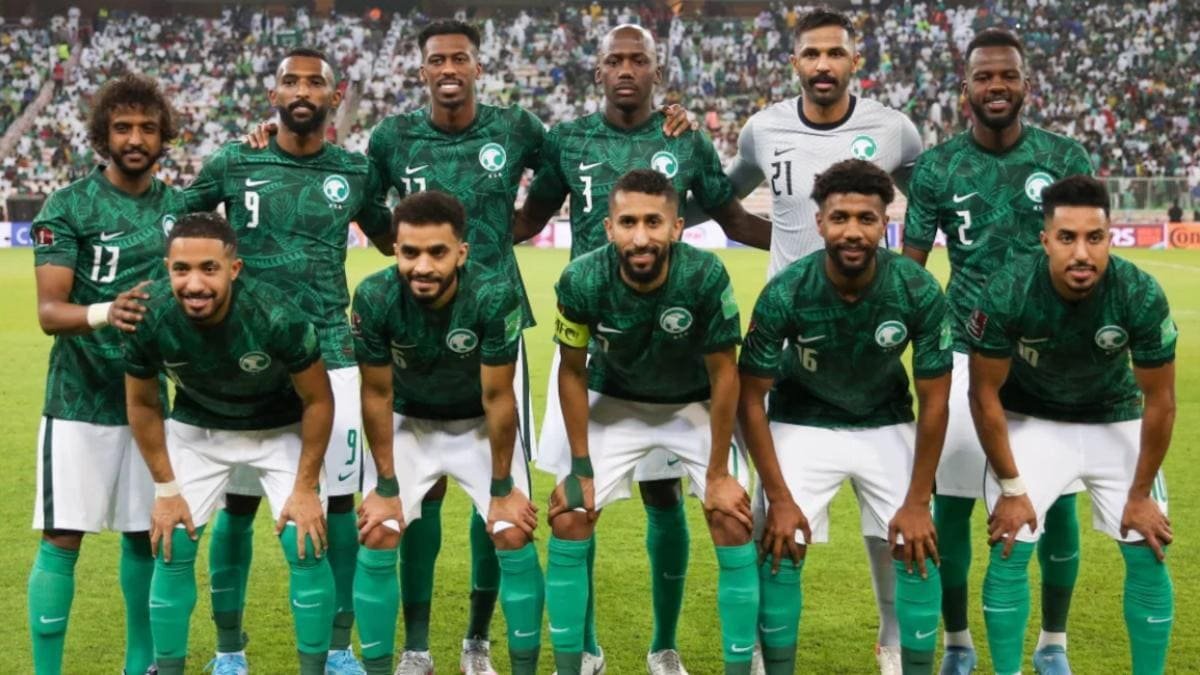 team photo for Saudi Arabia