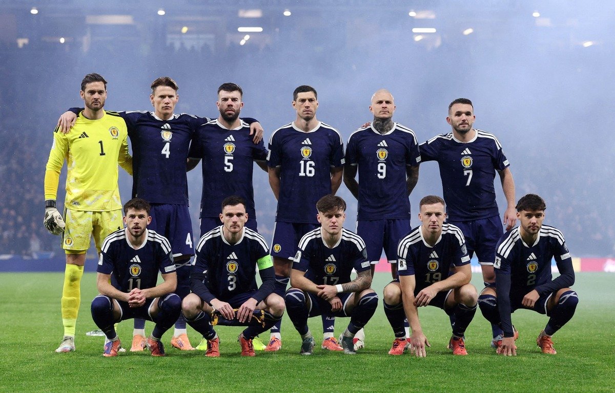 team photo for Scotland