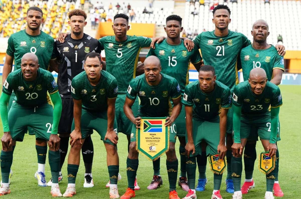 team photo for South Africa