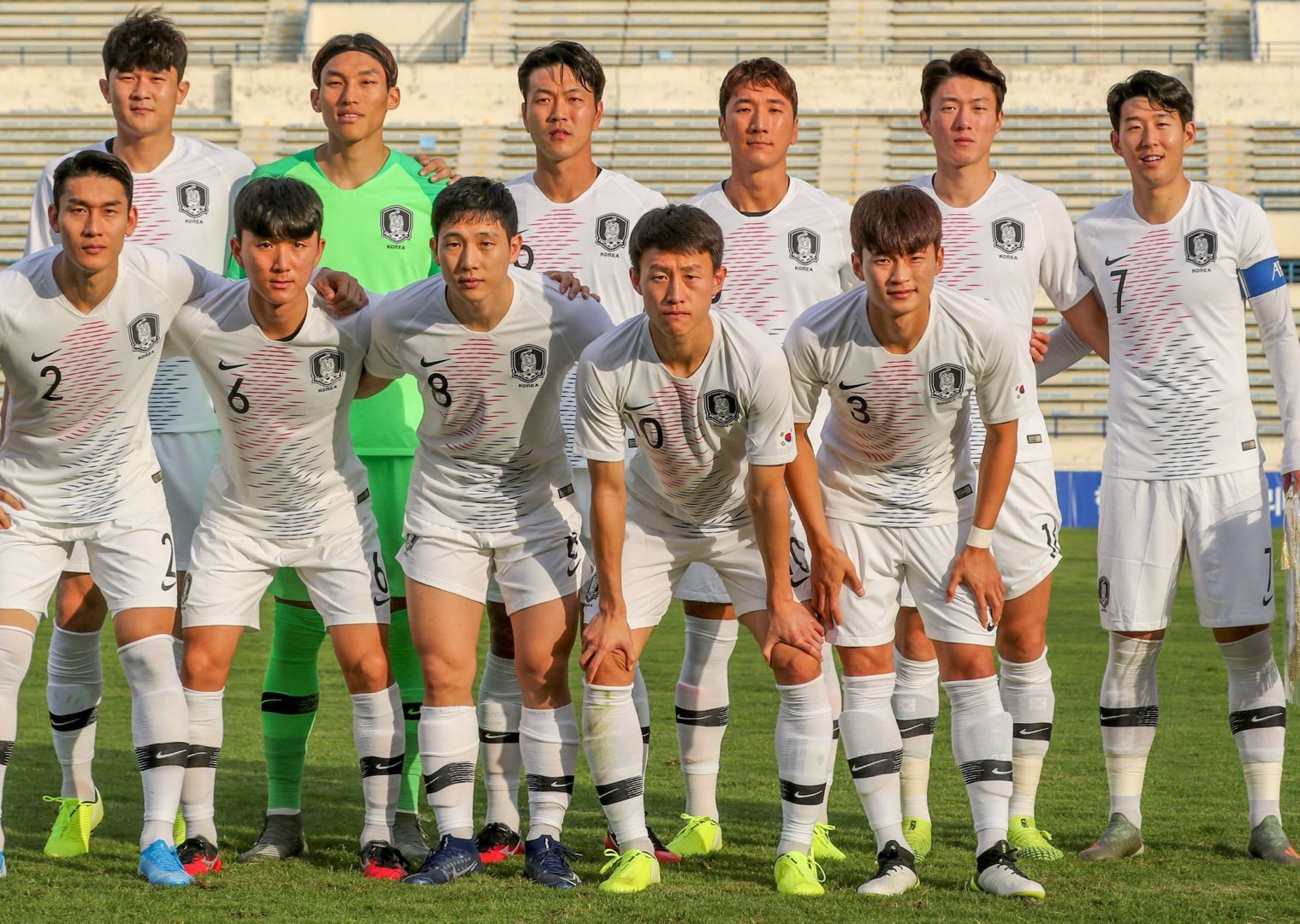 team photo for South Korea