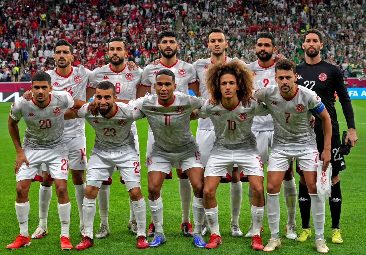 team photo for Tunisia